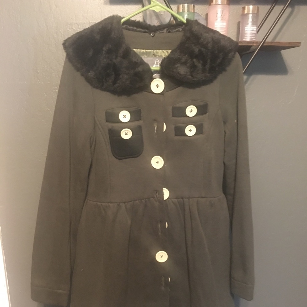 Knitted Dove Coat